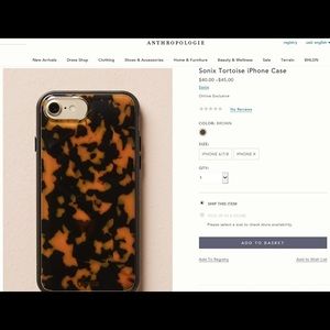 iPhone 6/6s/7/8 Sonix Tortoise Case